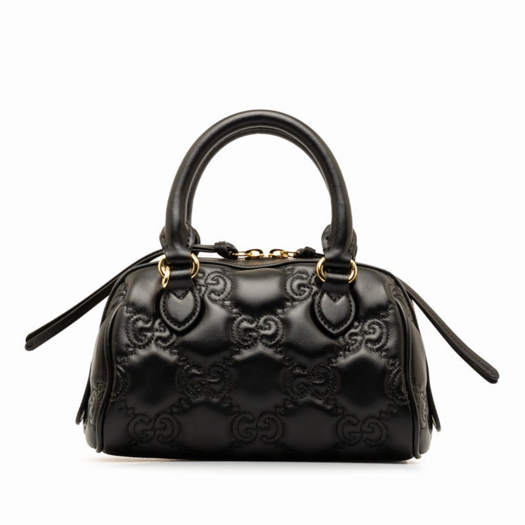 Gucci  Leather Handbag Shoulder Bag (Pre-Owned)