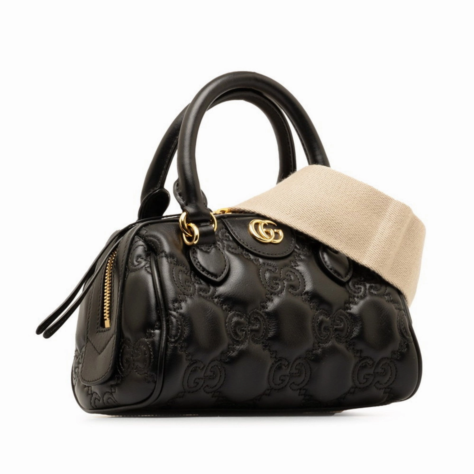 Gucci  Leather Handbag Shoulder Bag (Pre-Owned)