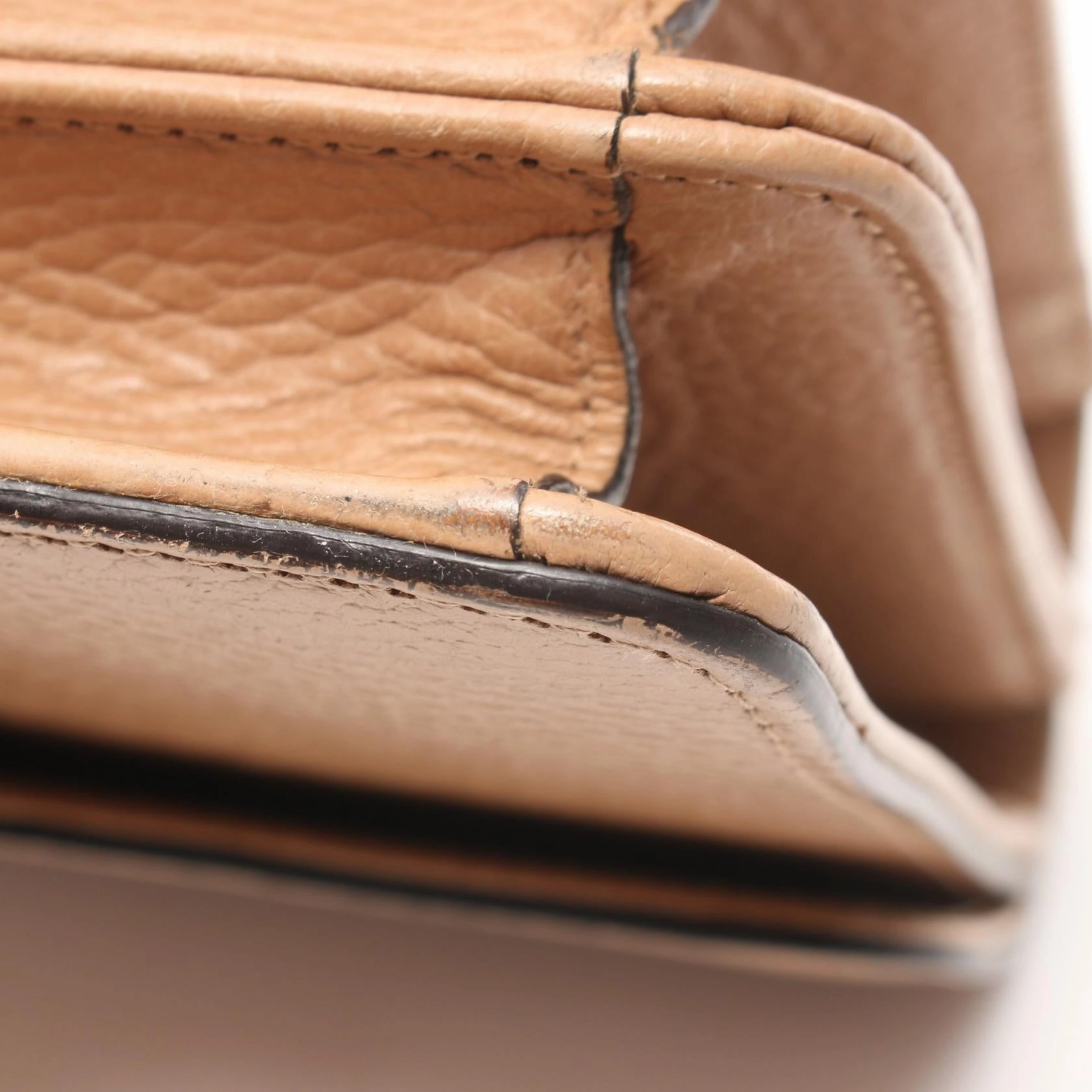 Gucci Leather Interlocking G Shoulder Bag