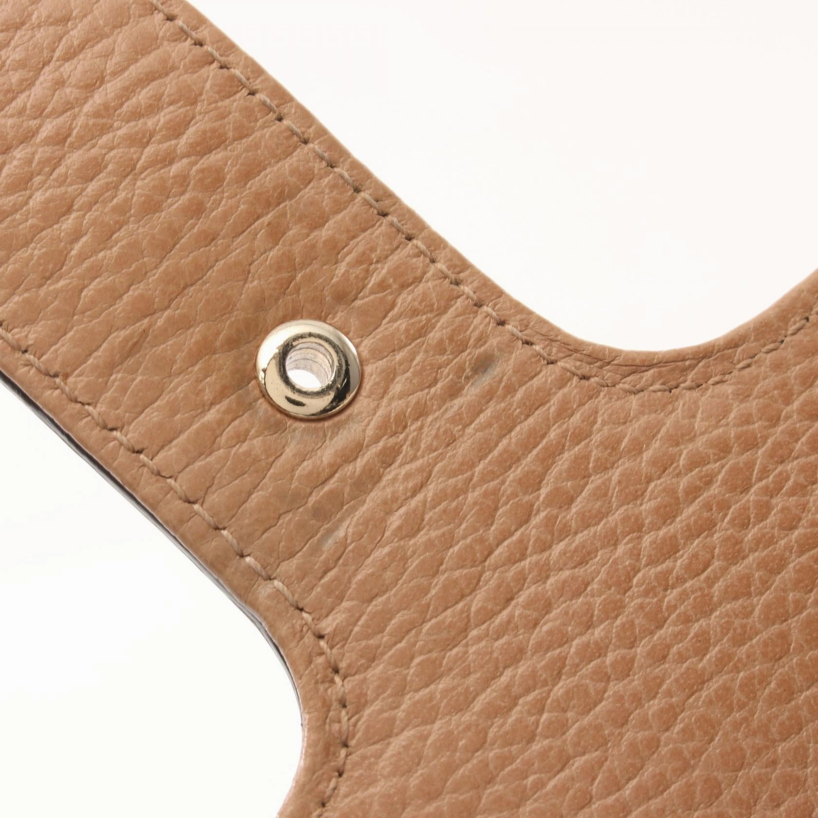 Gucci Leather Interlocking G Shoulder Bag