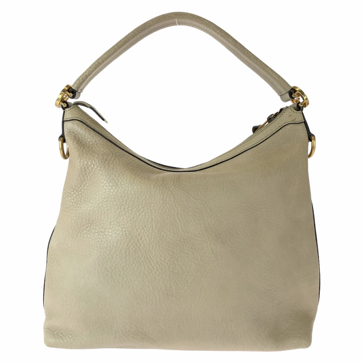 Gucci Leather Interlocking Hobo Shoulder Bag