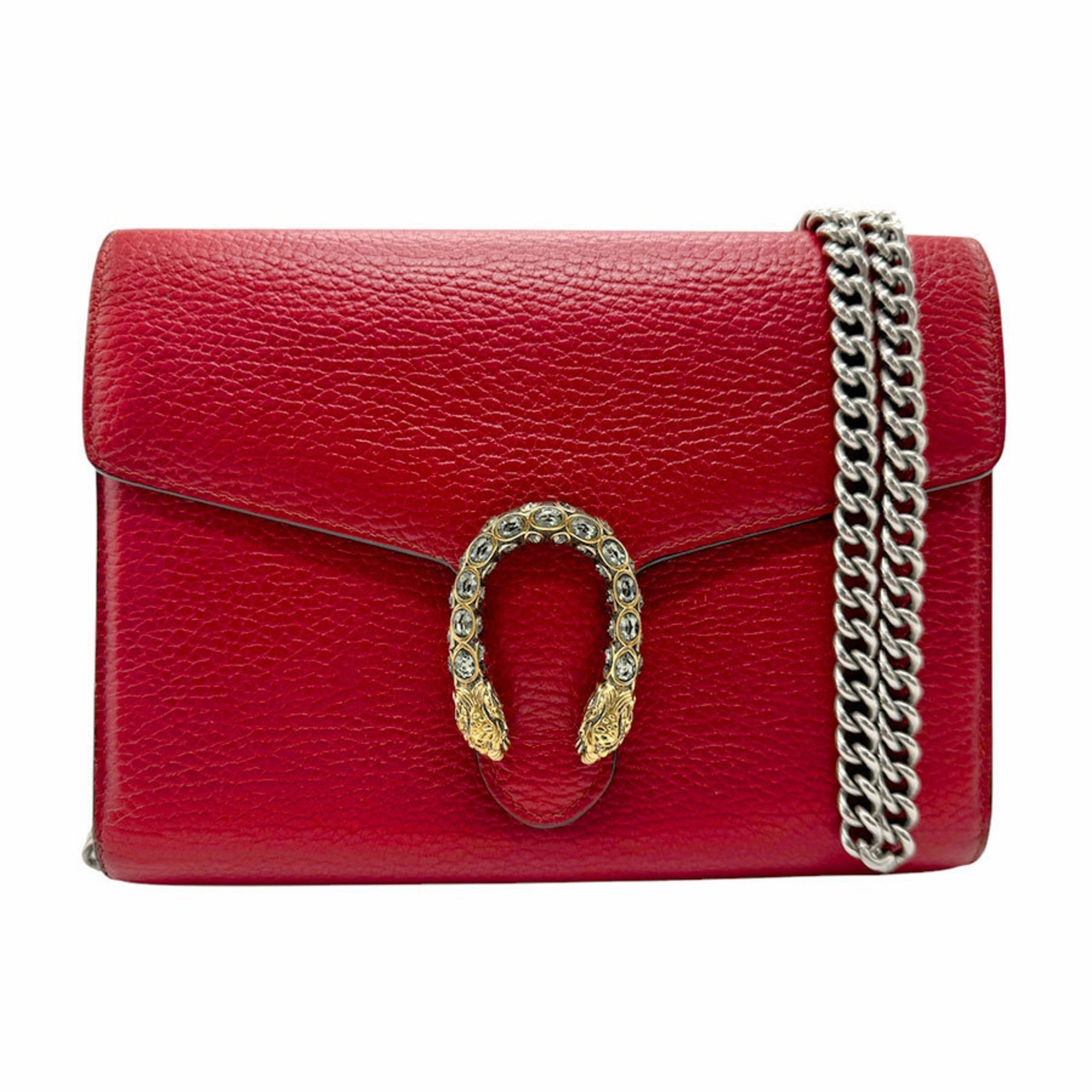 Gucci  Leather Shoulder Bag (Pre-Owned)