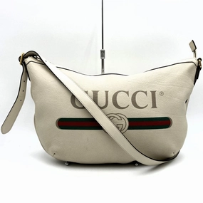 Gucci  Leather Shoulder Bag (Pre-Owned)