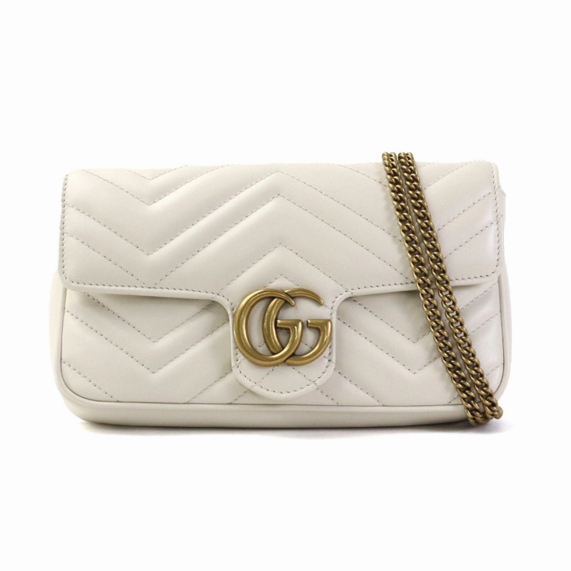 Gucci  Leather Shoulder Bag (Pre-Owned)