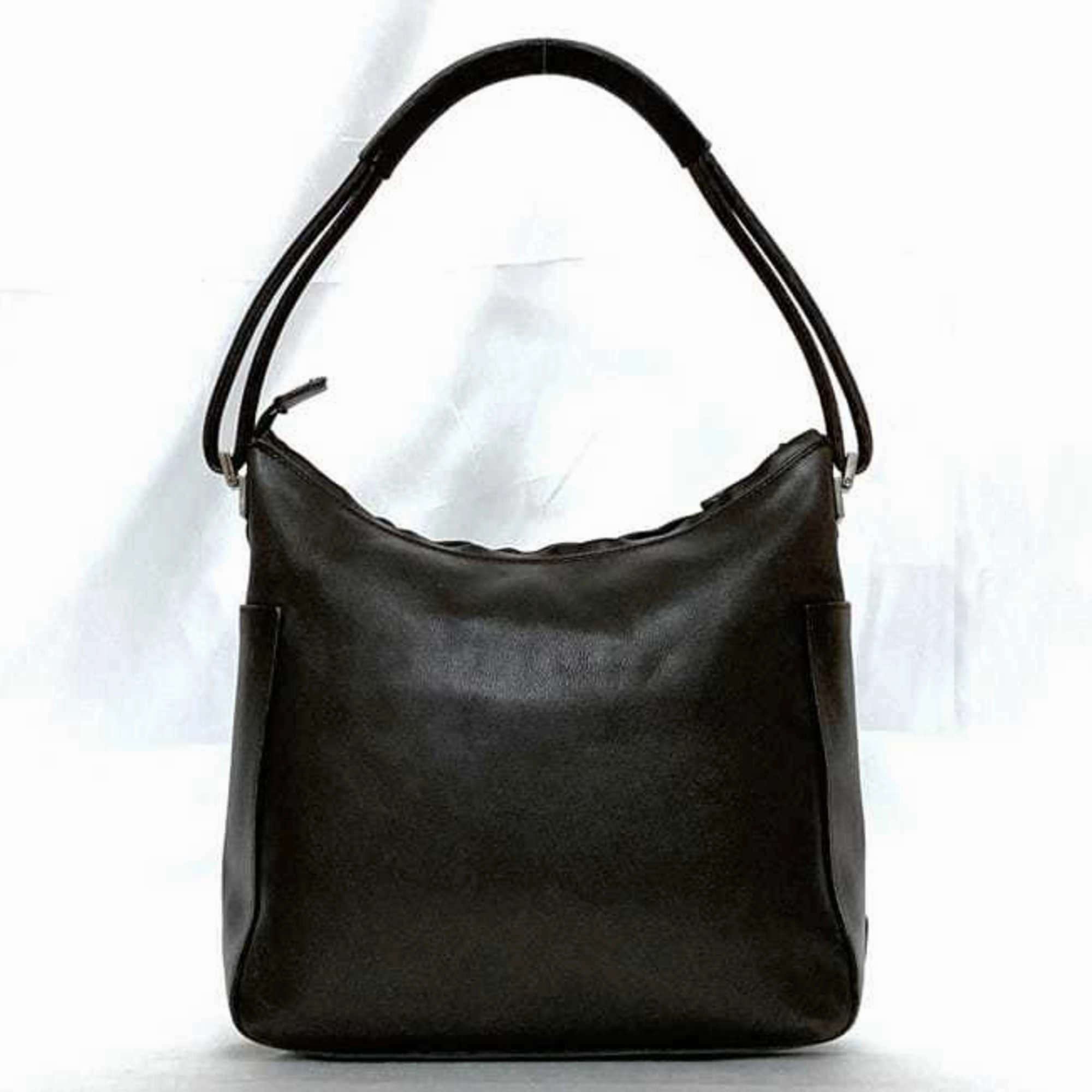 Gucci  Leather Shoulder Bag (Pre-Owned)