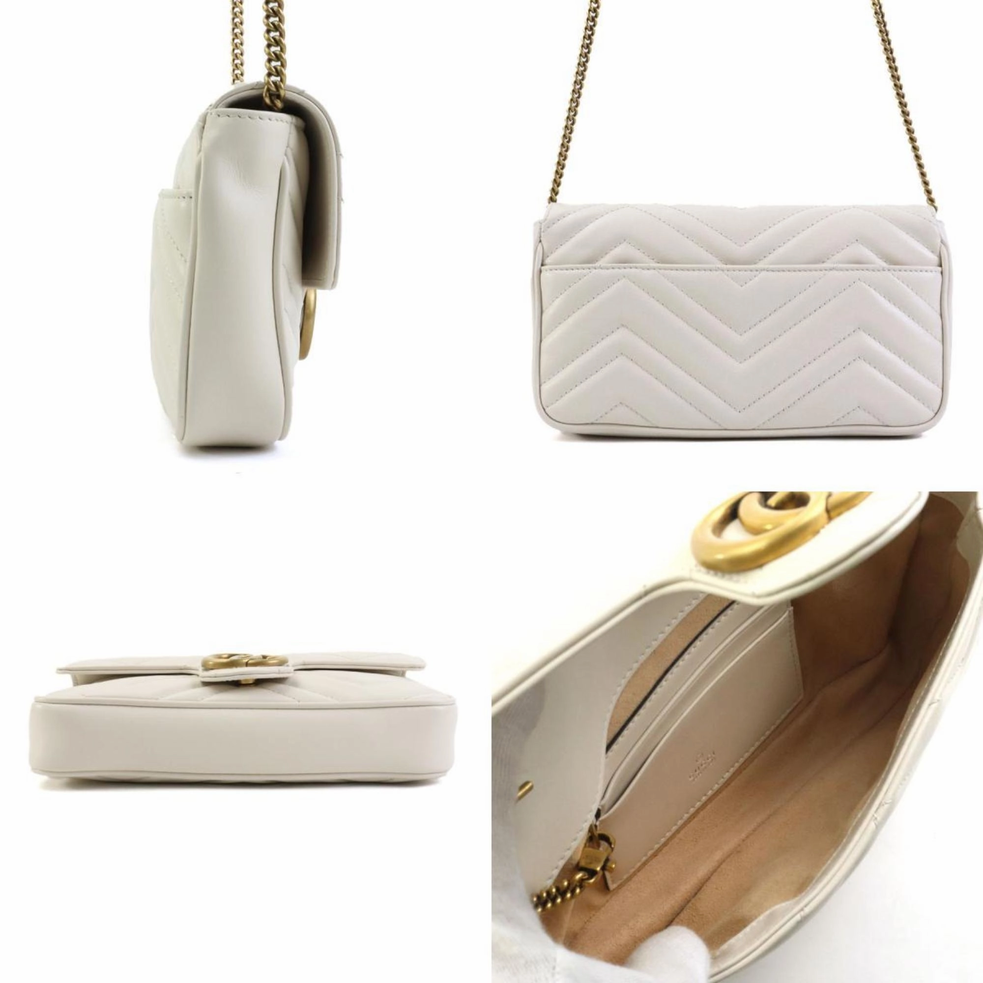 Gucci  Leather Shoulder Bag (Pre-Owned)