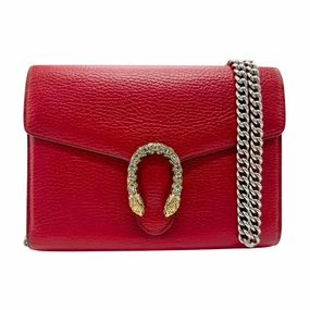 Gucci  Leather Shoulder Bag (Pre-Owned)