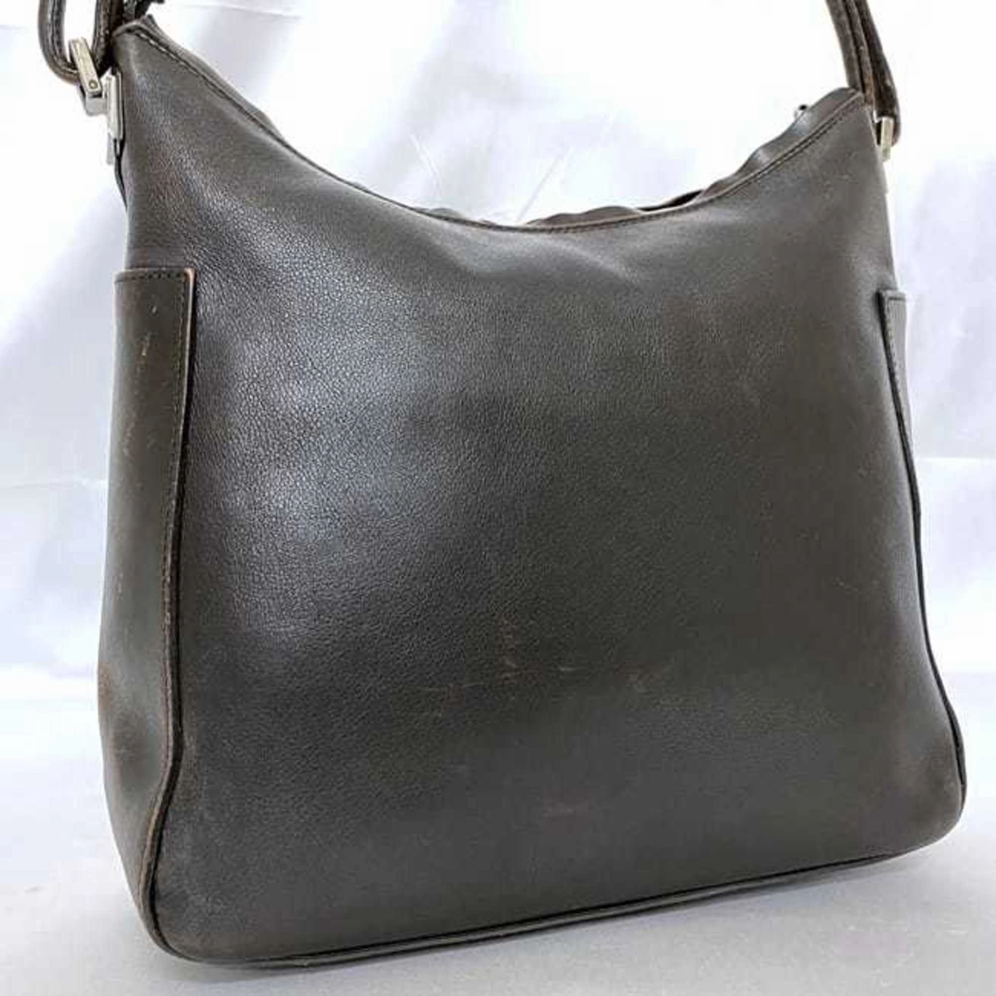 Gucci  Leather Shoulder Bag (Pre-Owned)