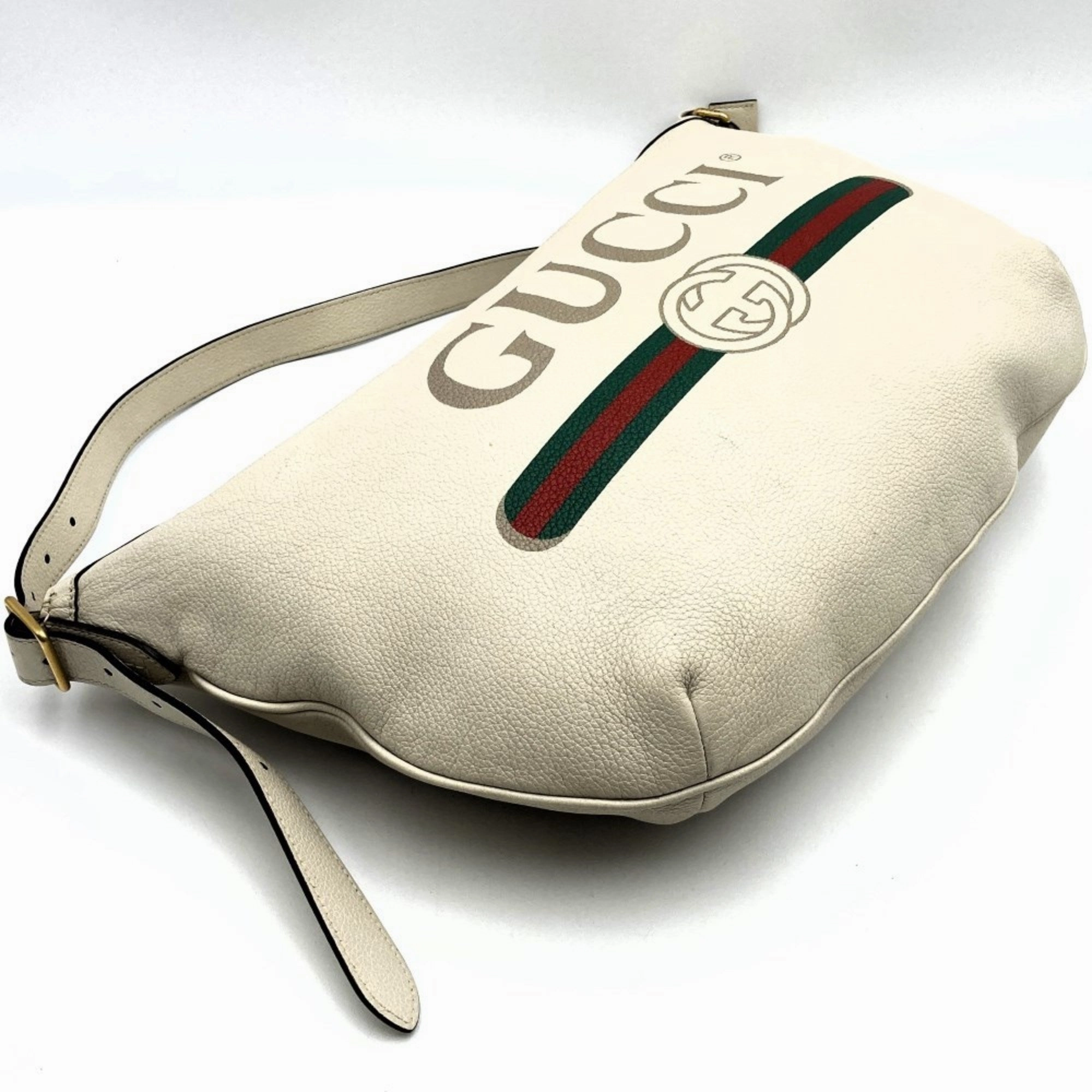 Gucci  Leather Shoulder Bag (Pre-Owned)