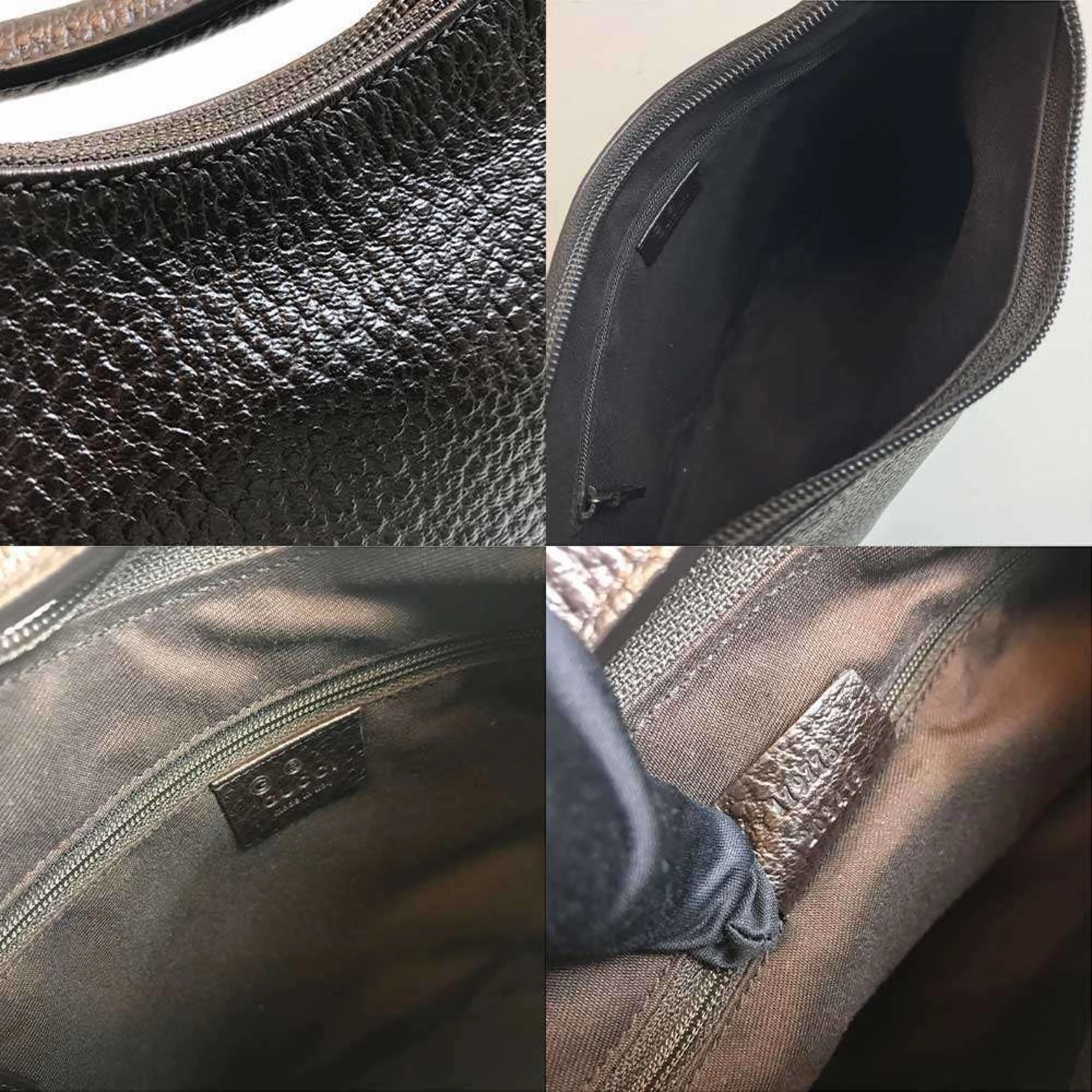 Gucci Leather Shoulder Bag (Pre-Owned)