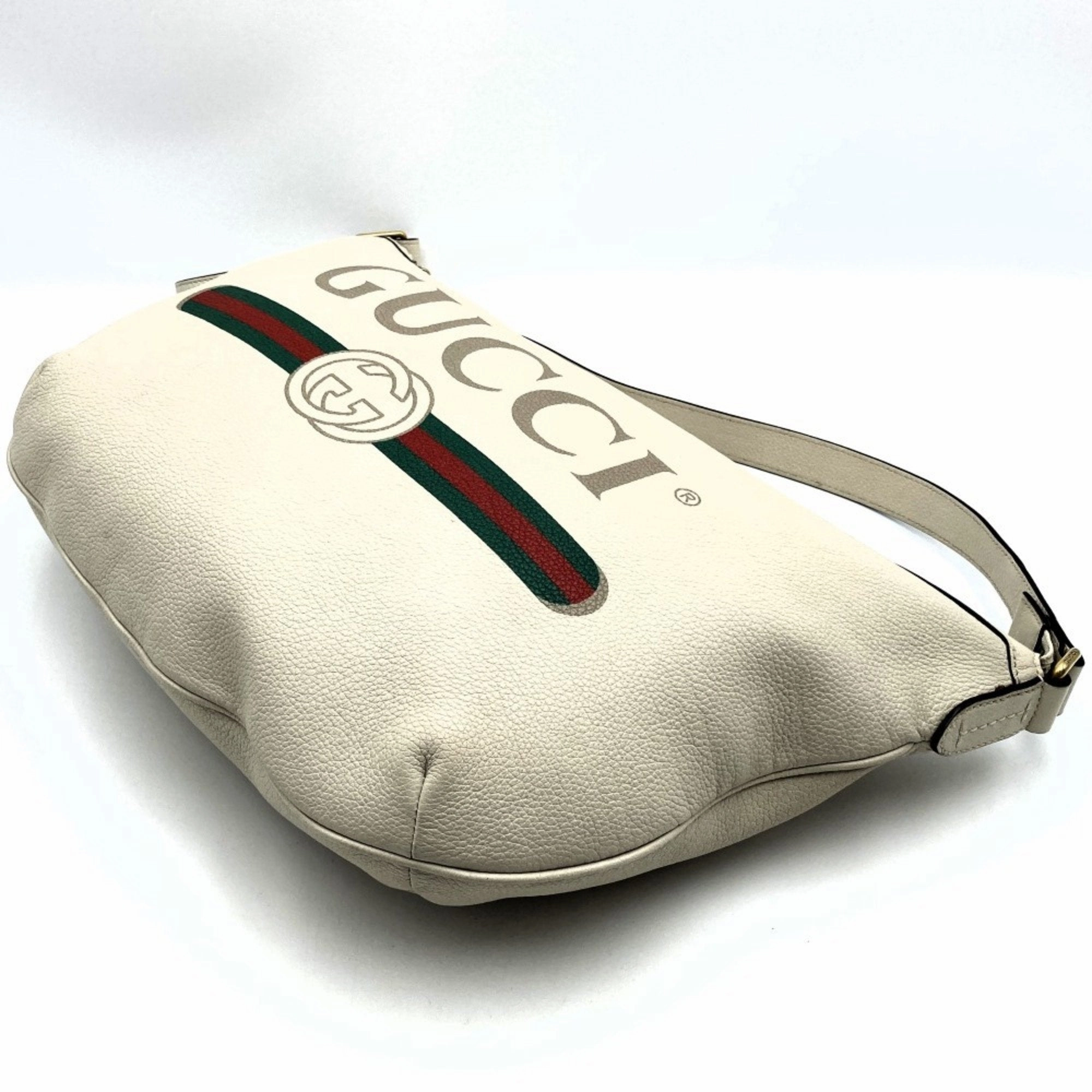 Gucci  Leather Shoulder Bag (Pre-Owned)