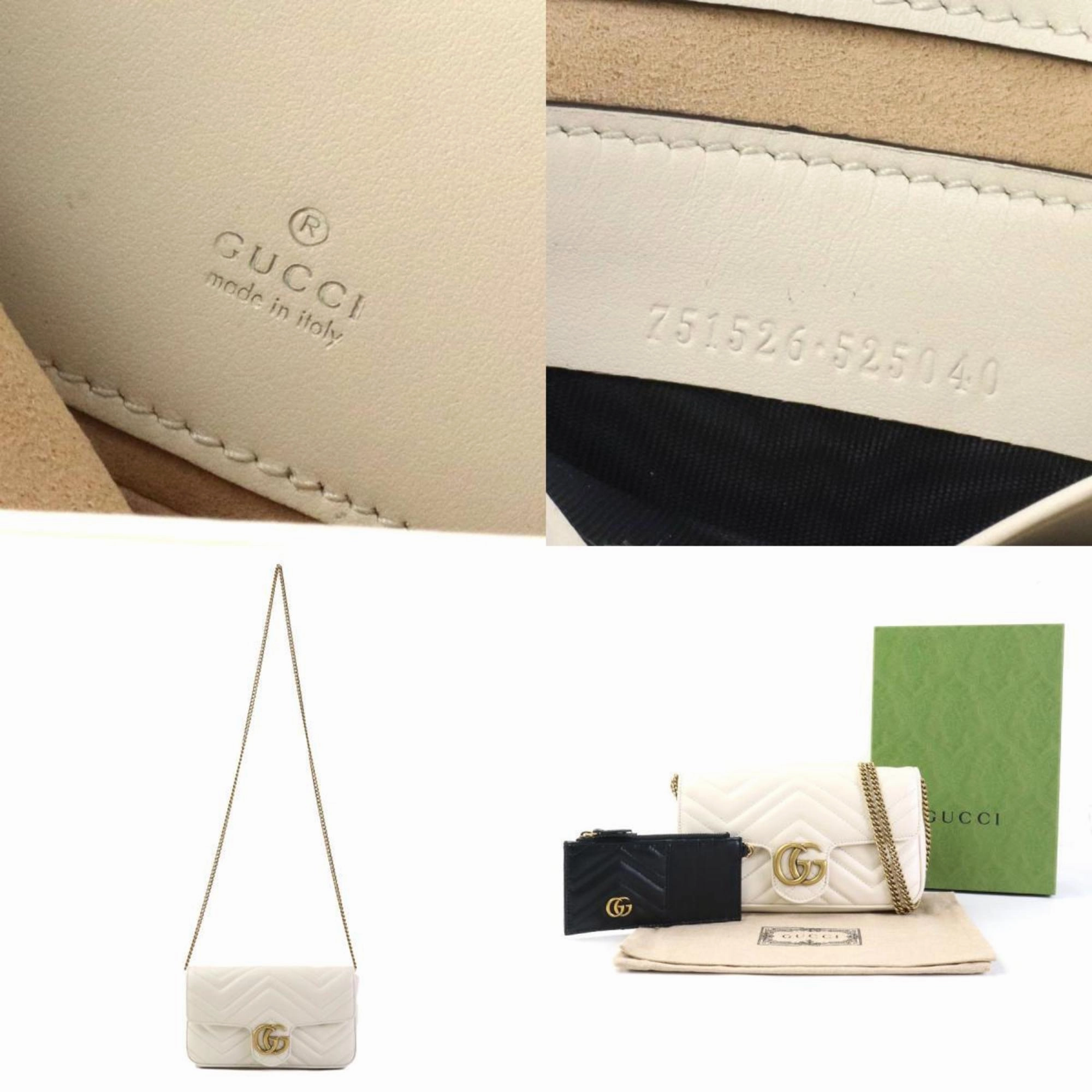 Gucci  Leather Shoulder Bag (Pre-Owned)