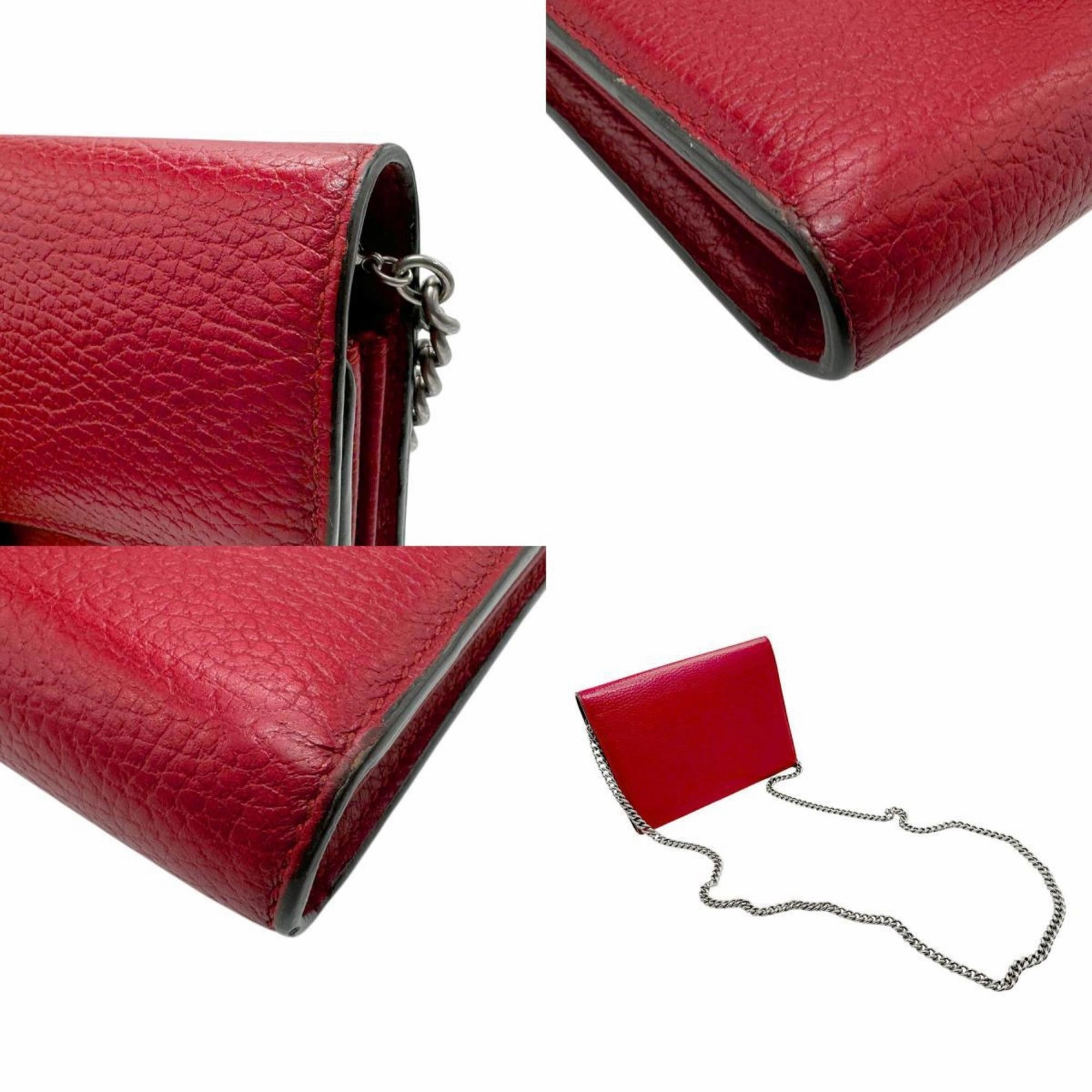 Gucci  Leather Shoulder Bag (Pre-Owned)