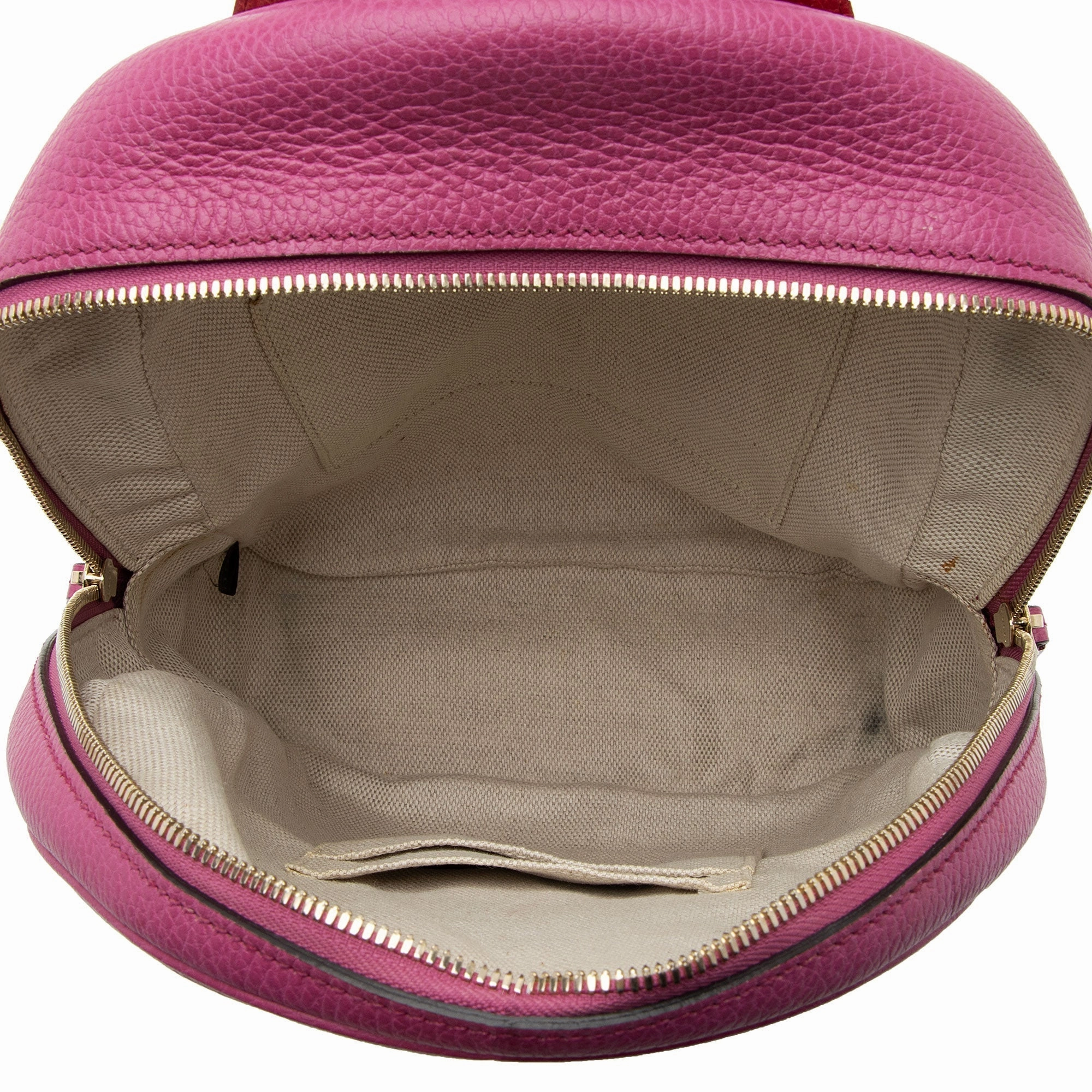 Gucci Leather Soho Chain Backpack (SHF-5uKvn2)
