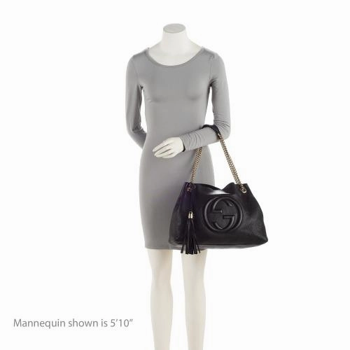 Gucci Leather Soho Medium Shoulder Bag (SHF-8jQb4S)