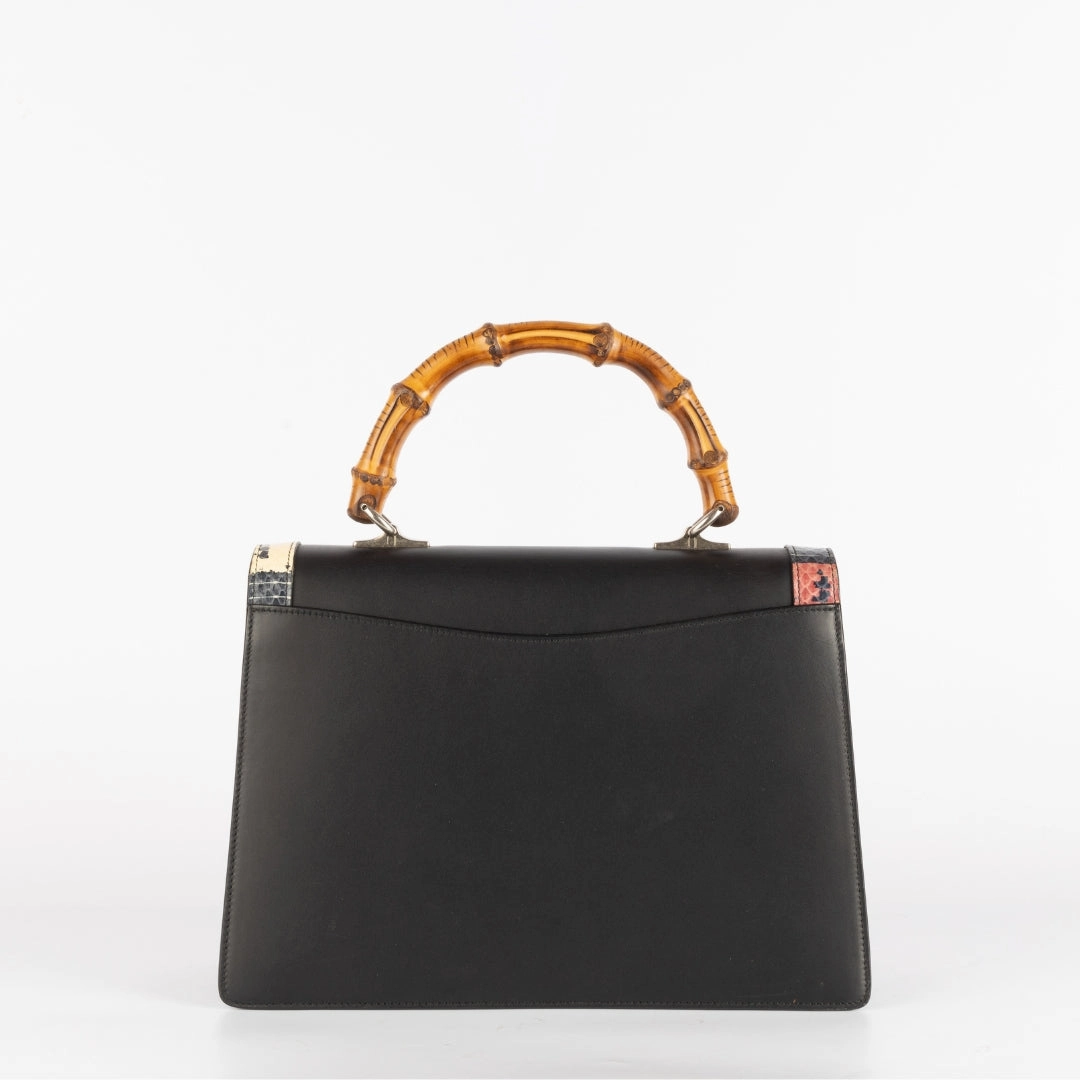 Gucci Lilith Leather Top Handle Bag