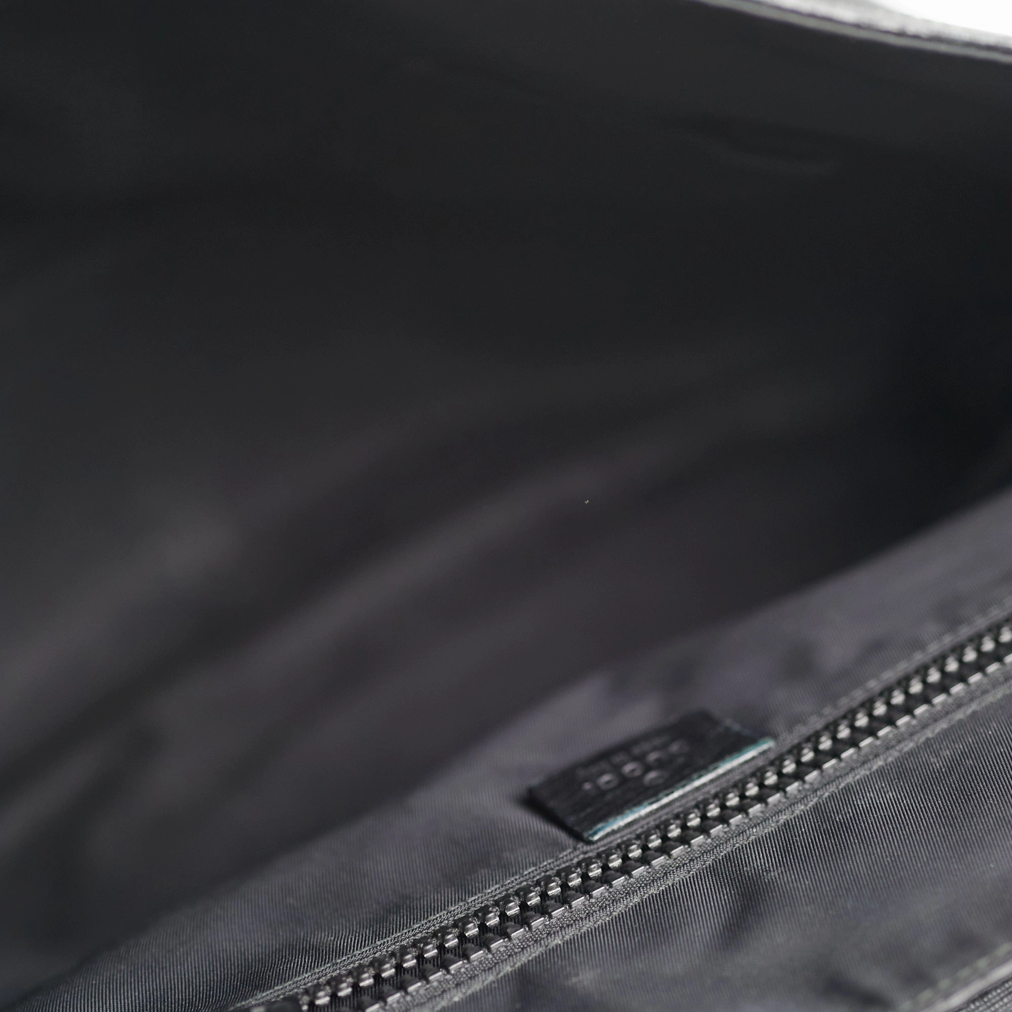 Gucci Mens Black Shoulder Monogram Bag
