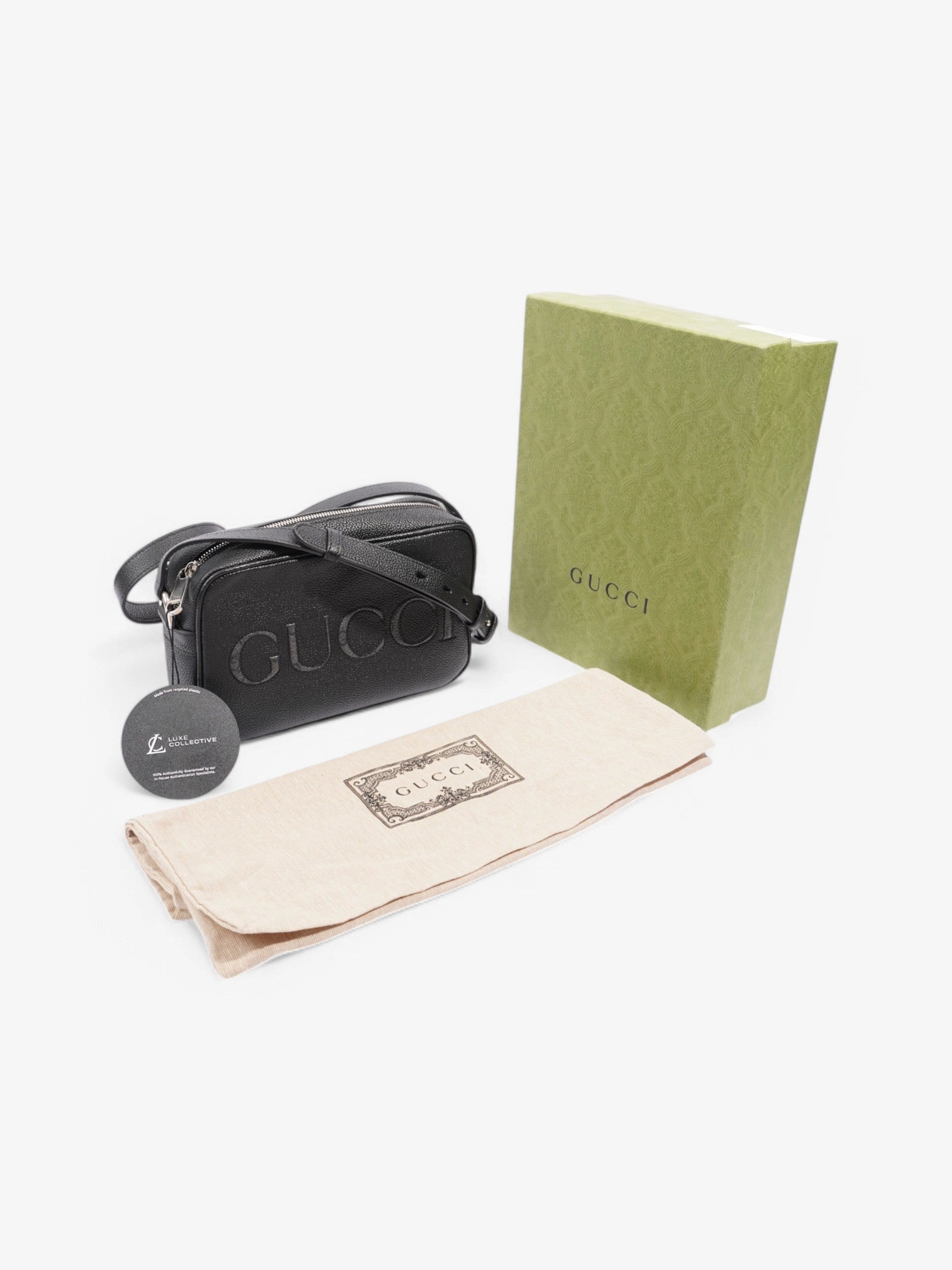 Gucci Mini Shoulder Bag Black Leather