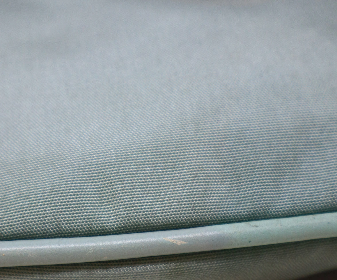 Gucci Mint Green Canvas & Leather Shoulder Bag