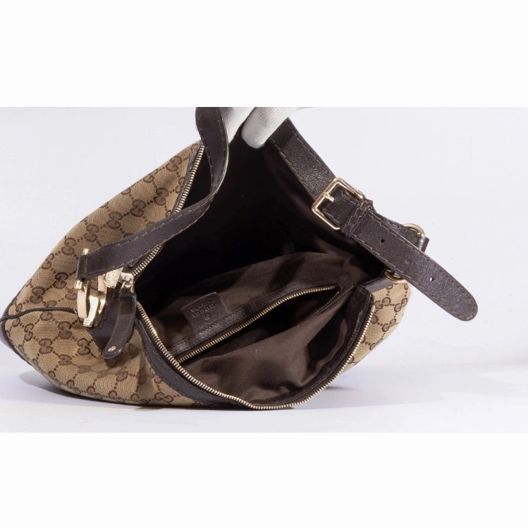 Gucci Monogram Charlotte Hobo Bag