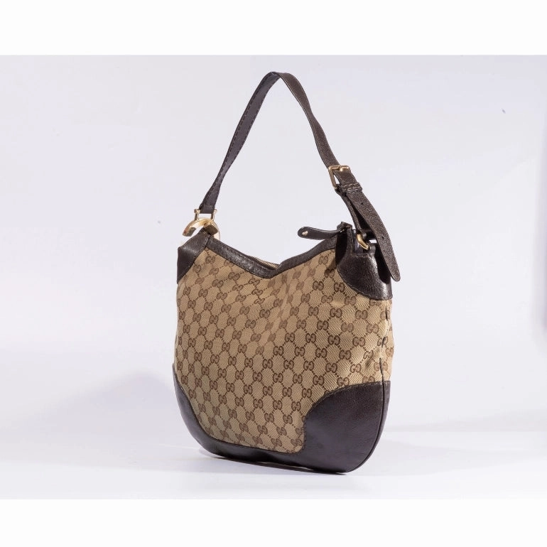Gucci Monogram Charlotte Hobo Bag