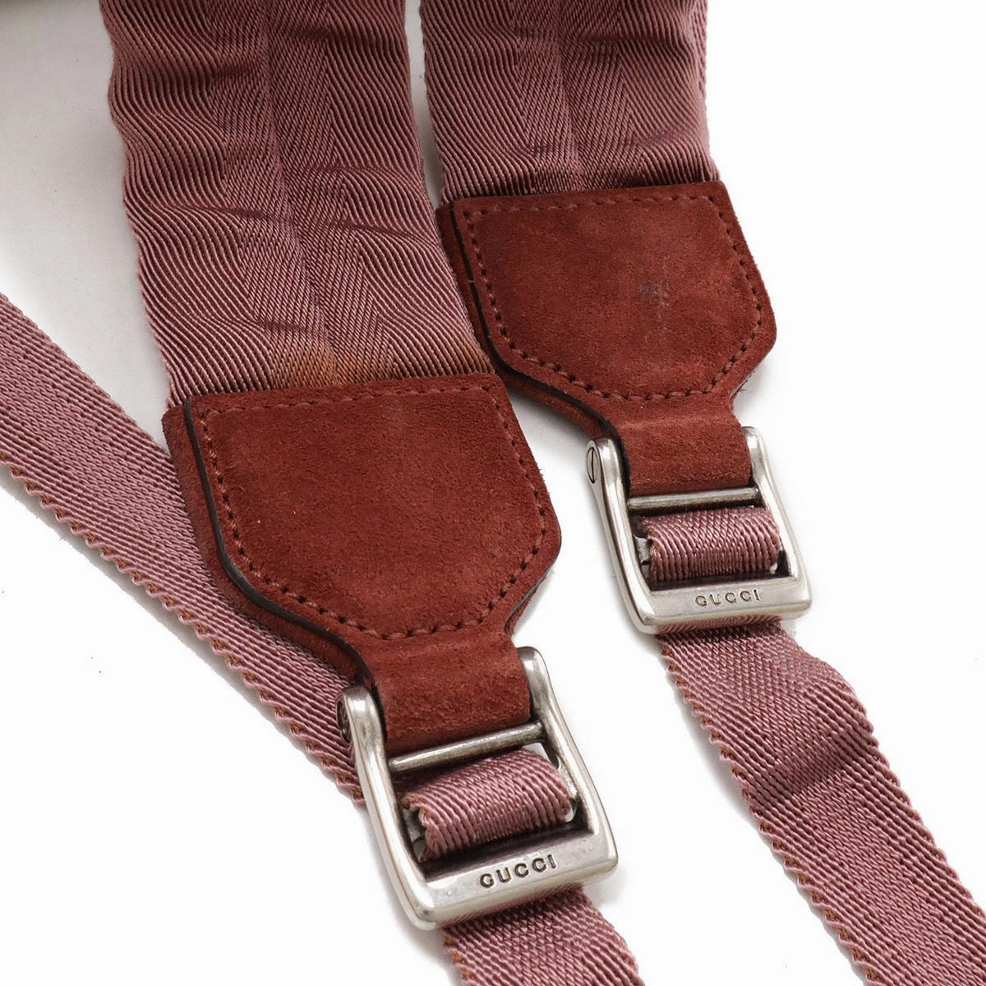 Gucci Multi-Color Pink Pvc Suede Backpack ()