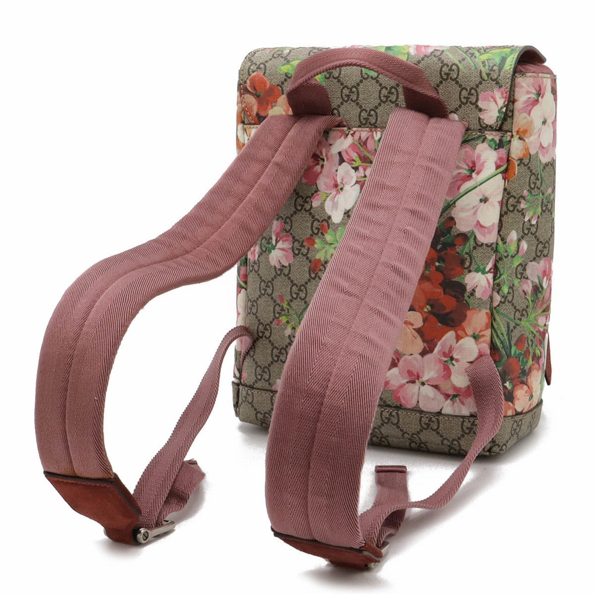 Gucci Multi-Color Pink Pvc Suede Backpack ()