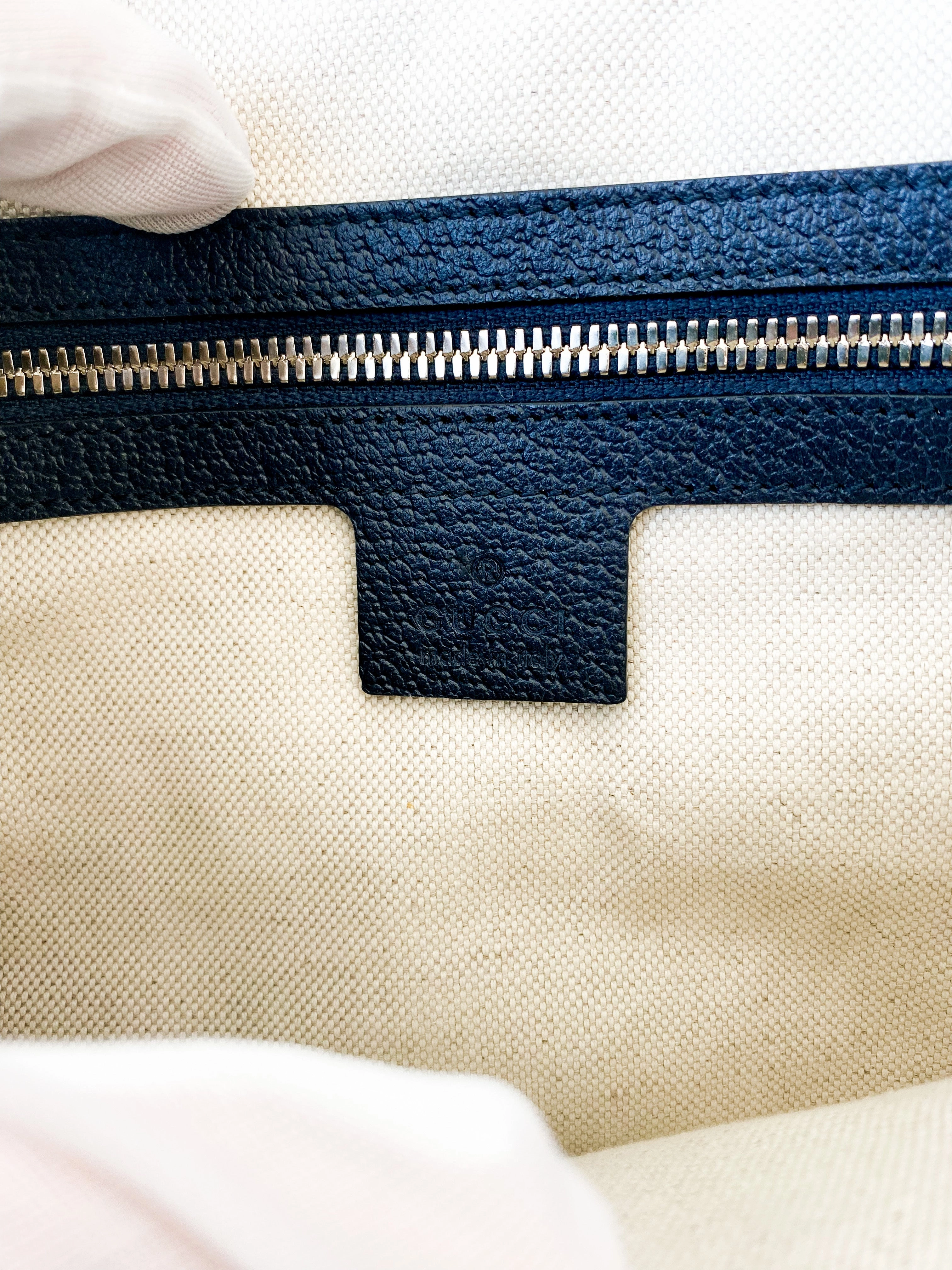 Gucci Multicolor GG Canvas Backpack