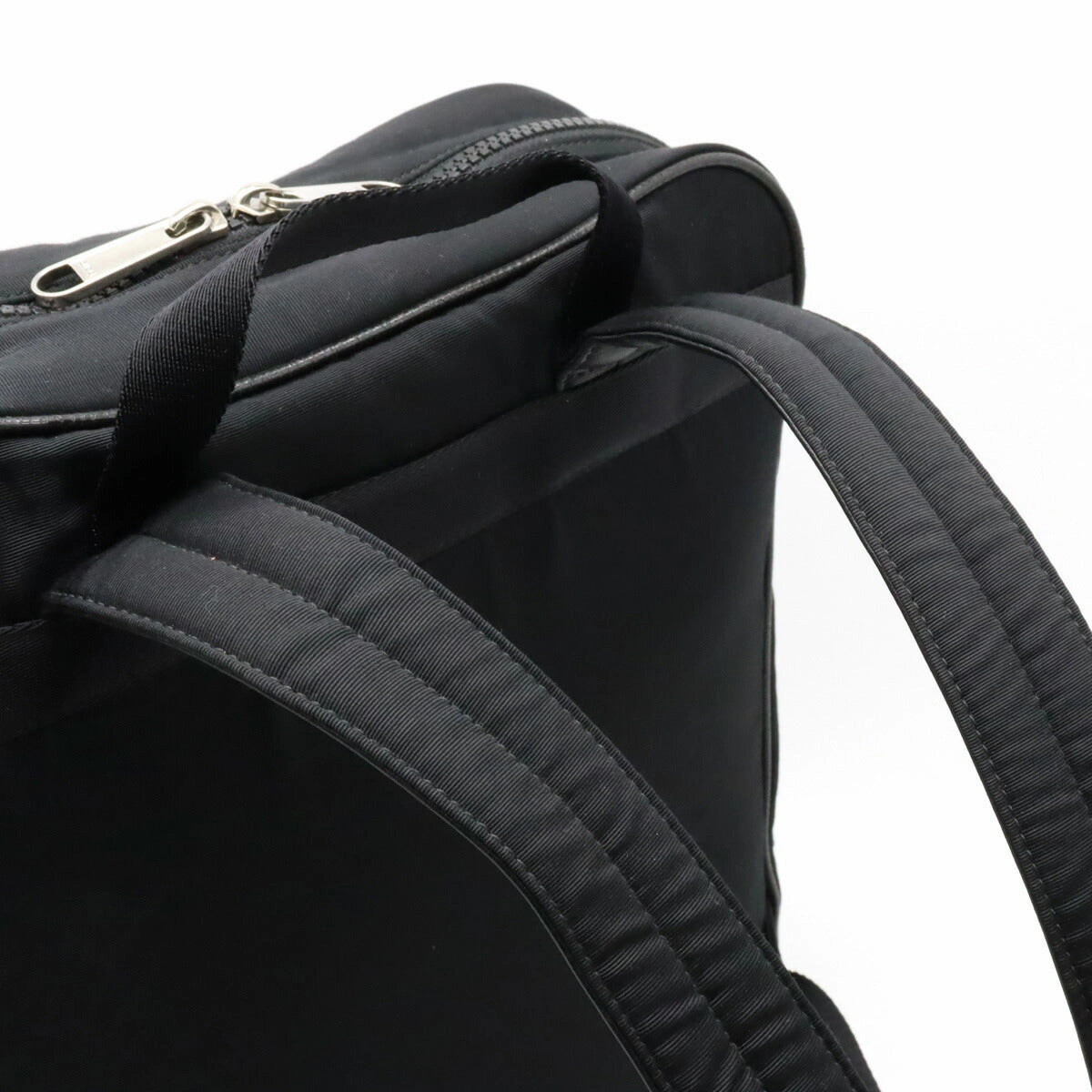 Gucci Nylon Canvas Sequin Leather Backpack