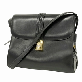 Gucci Old Gucci  Leather Shoulder Bag ()