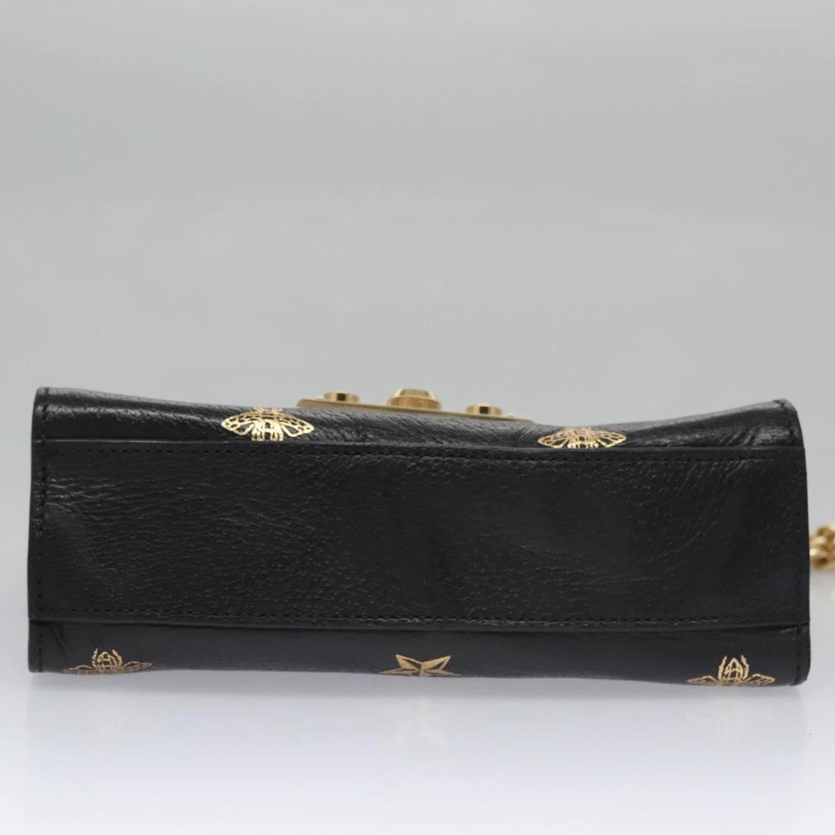 Gucci Padlock Black Leather Shoulder Bag ()