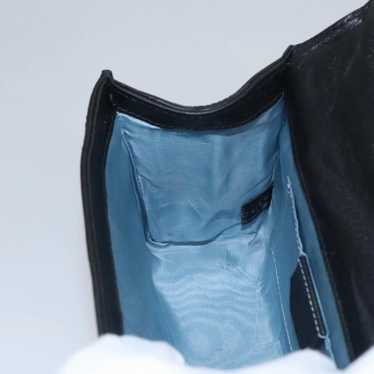 Gucci Padlock Black Leather Shoulder Bag ()