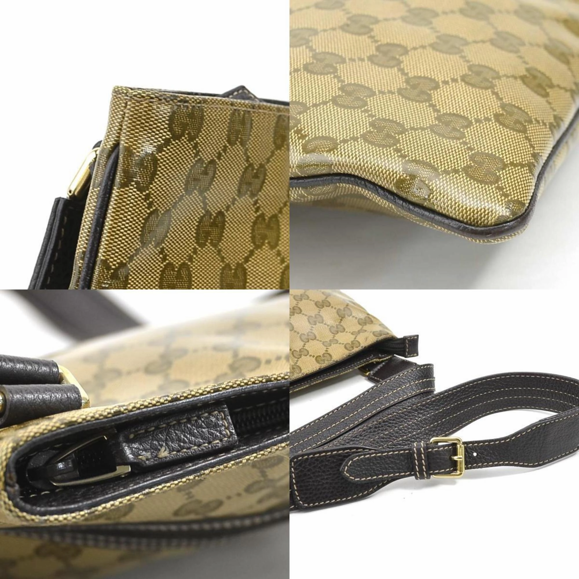 Gucci  Pvc Leather Shoulder Bag (Pre-Owned)