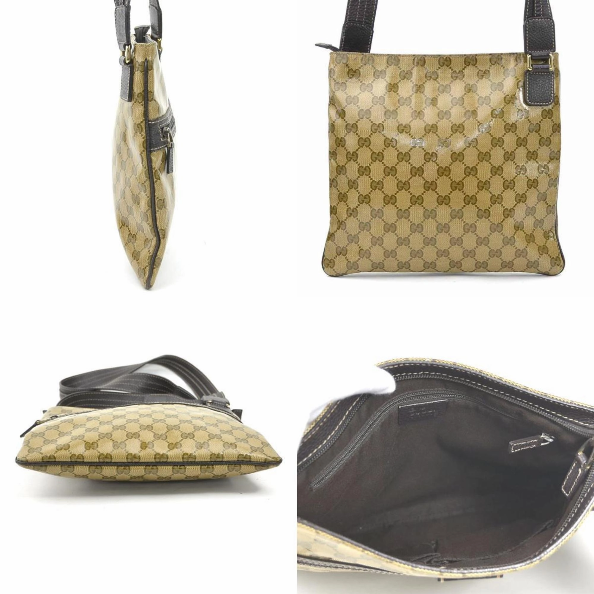 Gucci  Pvc Leather Shoulder Bag (Pre-Owned)