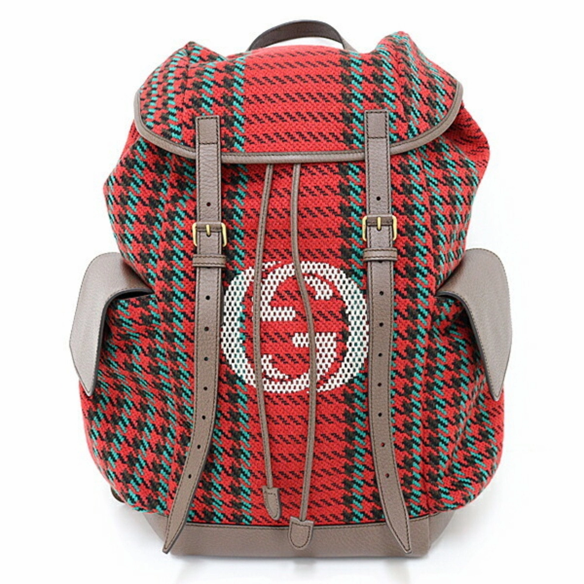 Gucci Red Color Backpack ()