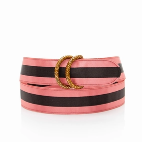 Gucci Satin Web Belt