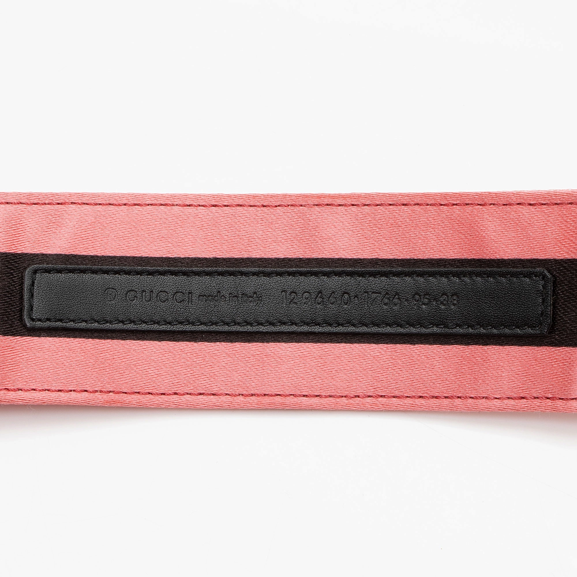 Gucci Satin Web Belt