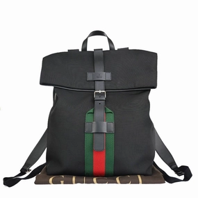 Gucci Sherry  Canvas Backpack Bag ()