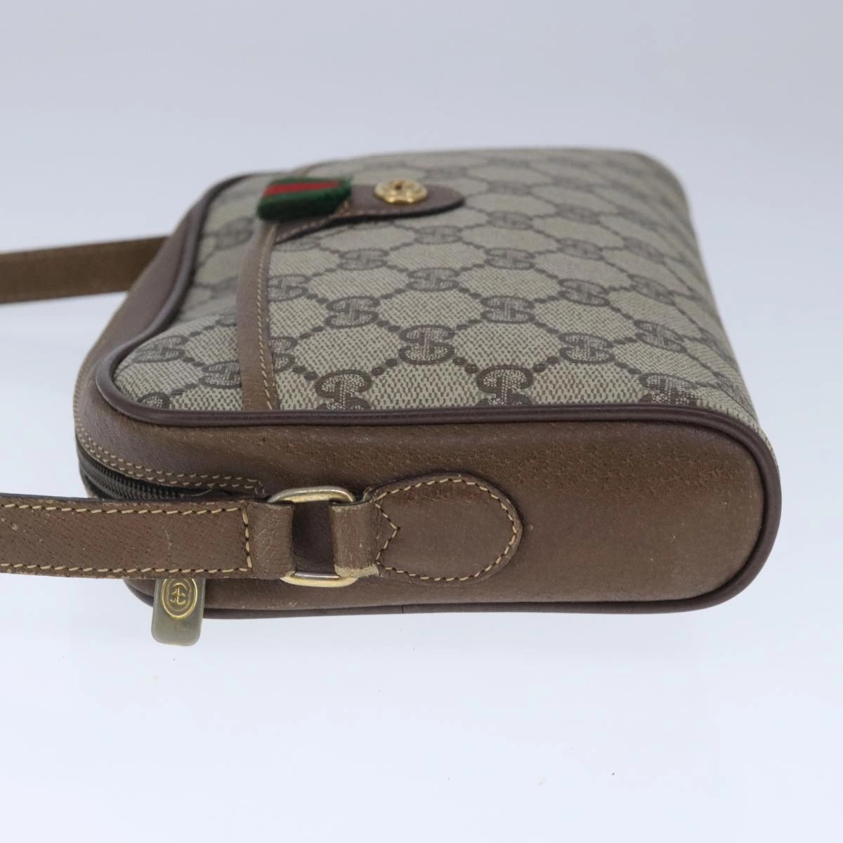 Gucci Sherry  Canvas Shoulder Bag (Pre-Owned)