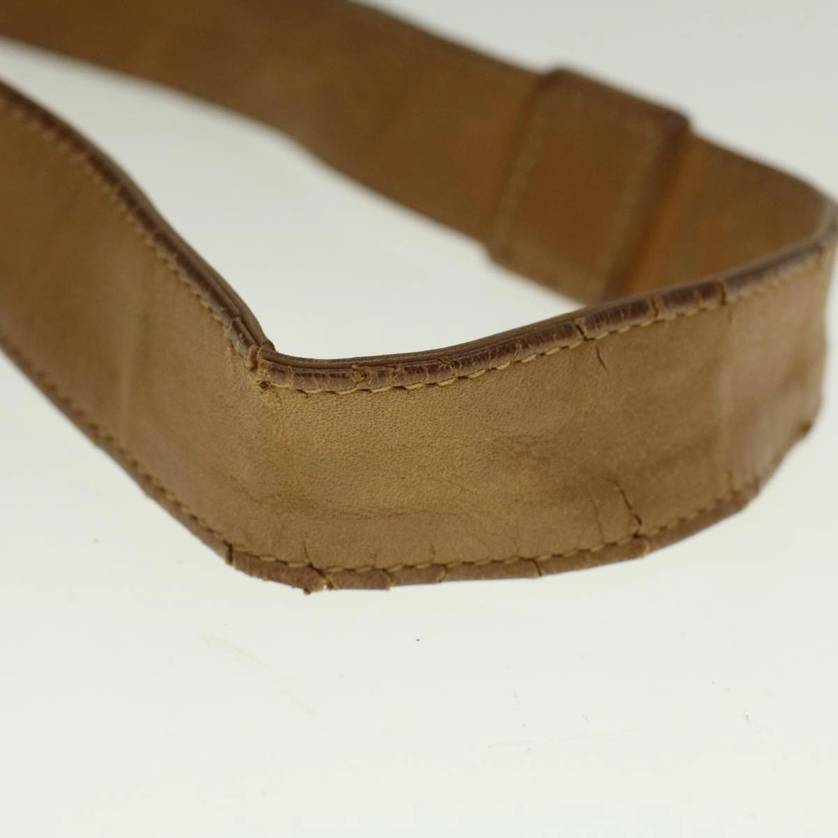 GUCCI Shoulder Bag Leather Beige 001 115 1373  bs8793