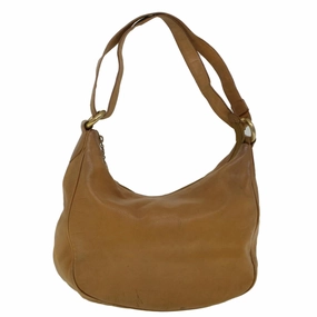 GUCCI Shoulder Bag Leather Beige 001 115 1373  bs8793