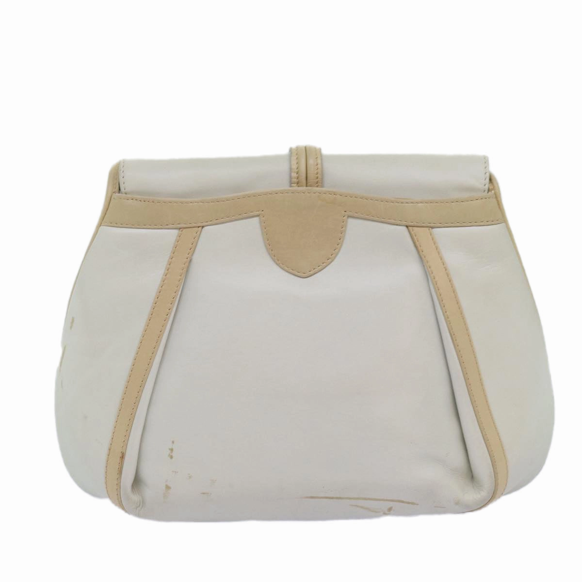 GUCCI Shoulder Bag Leather Beige  ep4257