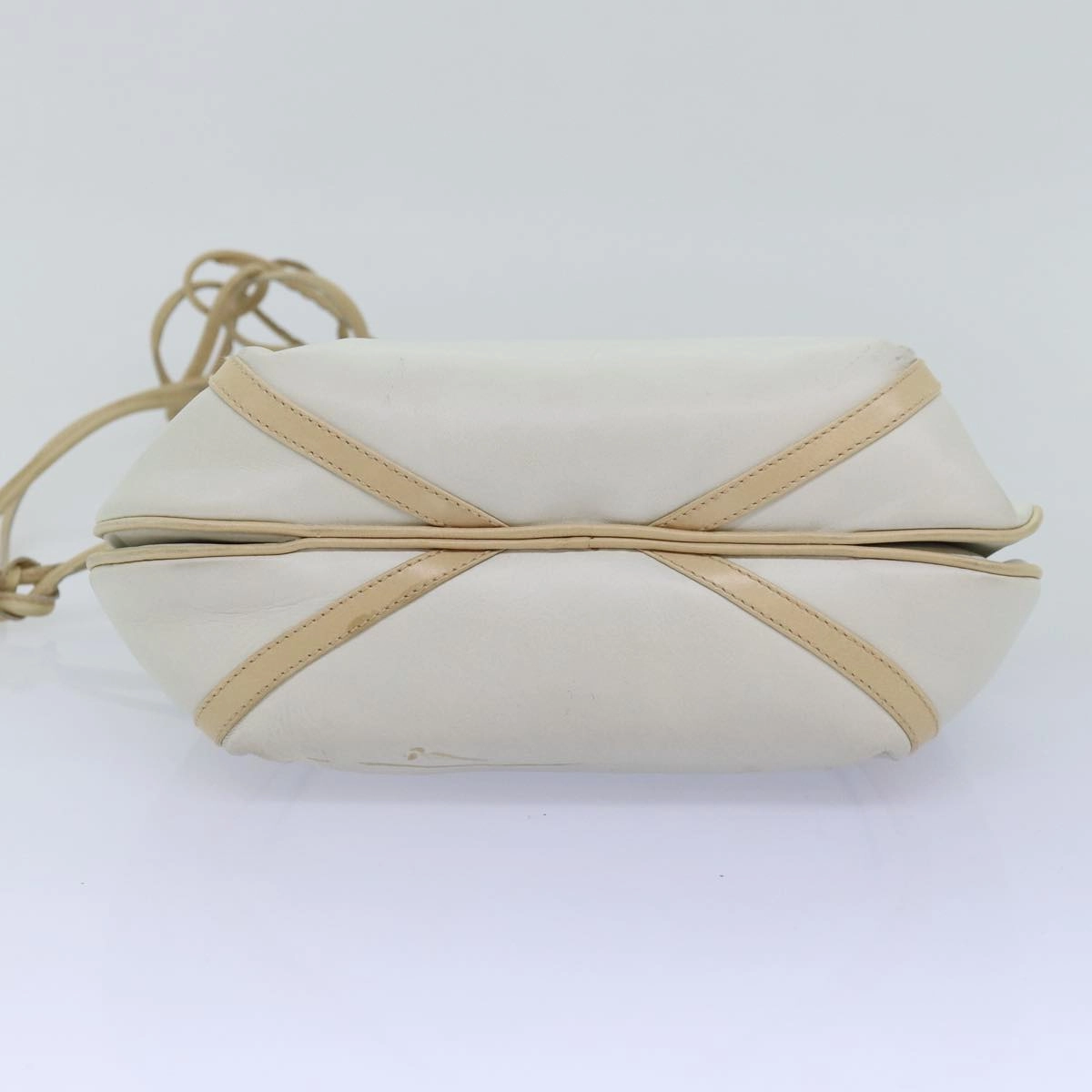 GUCCI Shoulder Bag Leather Beige  ep4257
