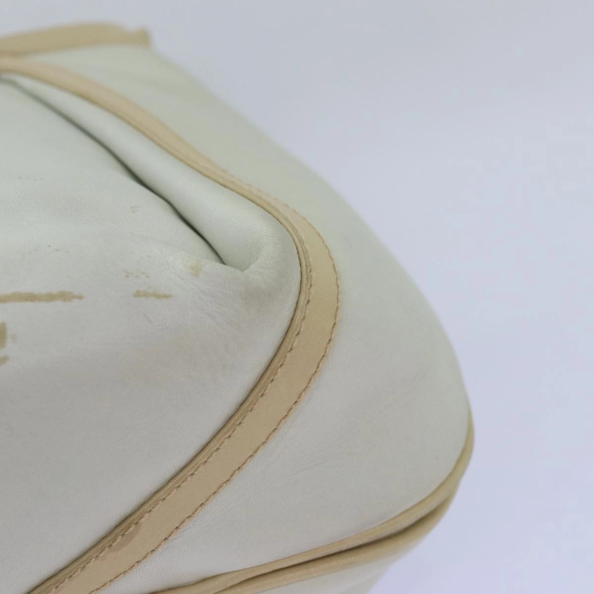 GUCCI Shoulder Bag Leather Beige  ep4257