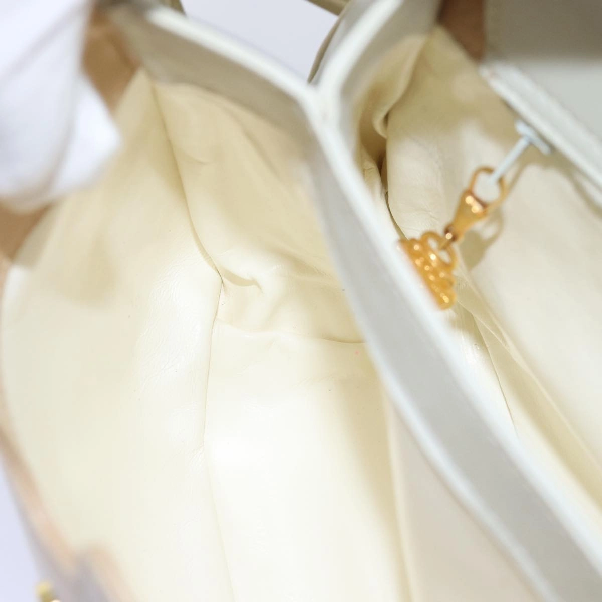 GUCCI Shoulder Bag Leather Beige  ep4257