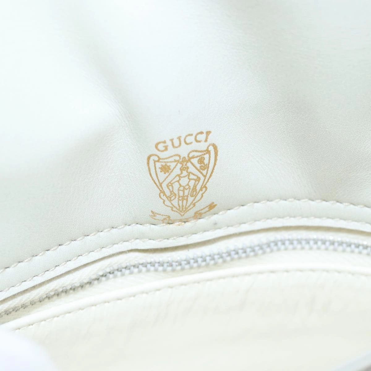 GUCCI Shoulder Bag Leather Beige  ep4257