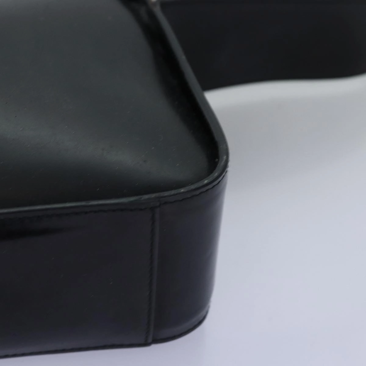 GUCCI Shoulder Bag Leather Black 001 3031  77398