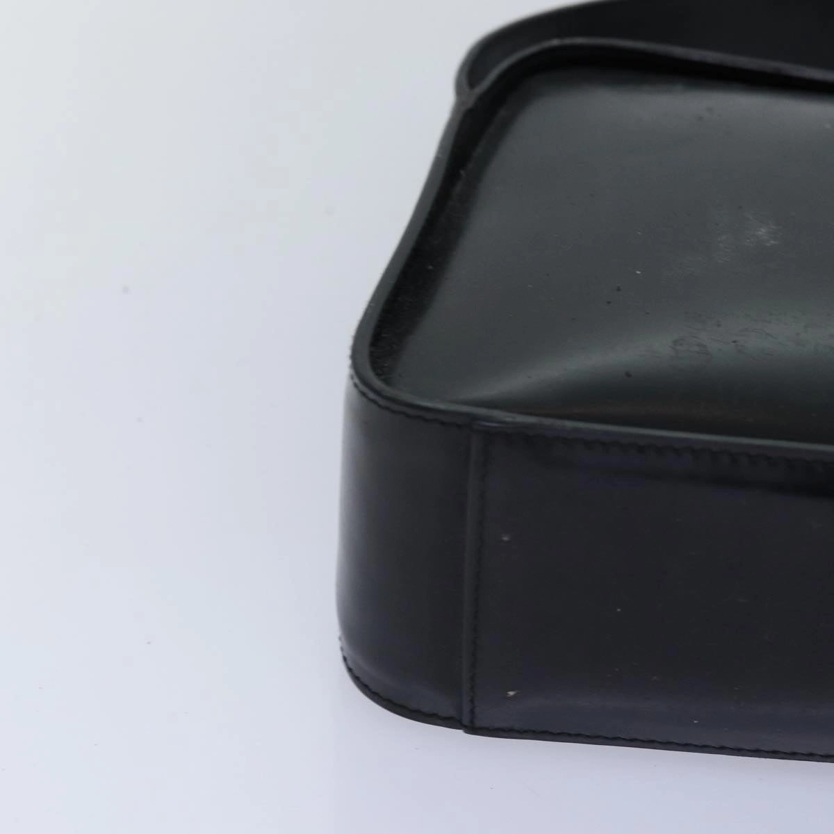 GUCCI Shoulder Bag Leather Black 001 3031  77398
