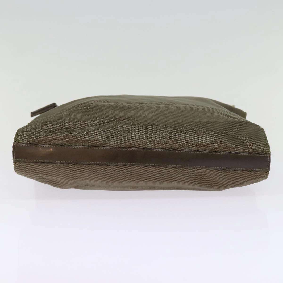 GUCCI Shoulder Bag Nylon Khaki 001 1095 1878  76119