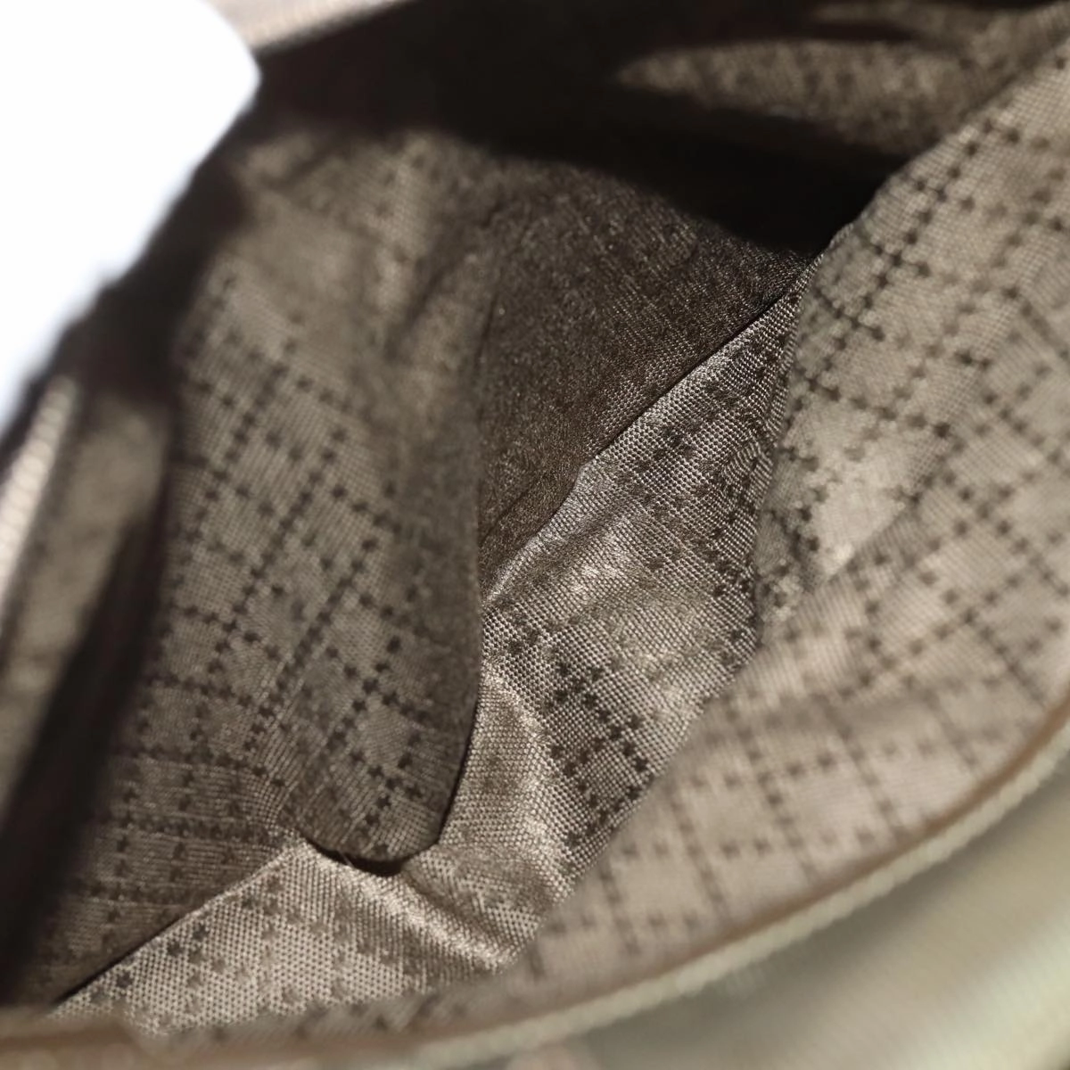 GUCCI Shoulder Bag Nylon Khaki 001 1095 1878  76119